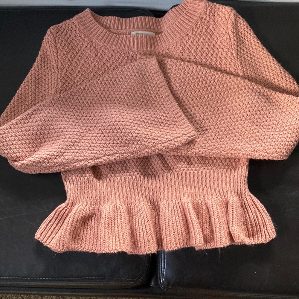Pink sweater